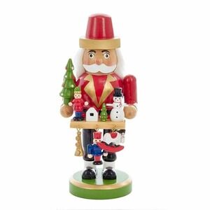 RARE Kurt Adler 8"‎ Wooden Toymaker Nutcracker Brand NEW in Package